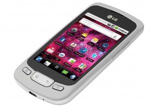 Telefonul mobil LG OPTIMUS ONE cu Google Froyo