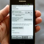 Samsung Galaxy S II - Cont Gmail