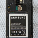 Samsung Galaxy S II - baterie, SIM
