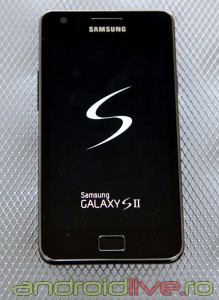 Samsung Galaxy S II - prima pornire