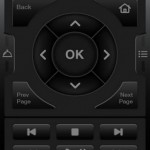 WD TV Remote - screen Android