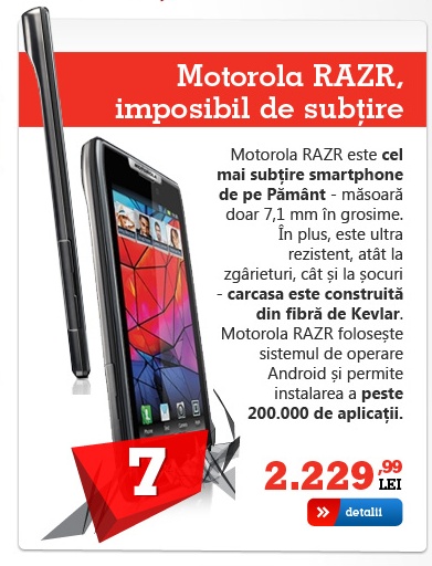Motorola RAZR XT910 emag
