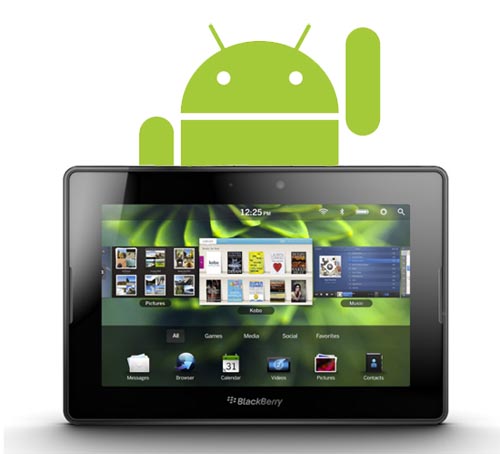 Playbook Android Apps